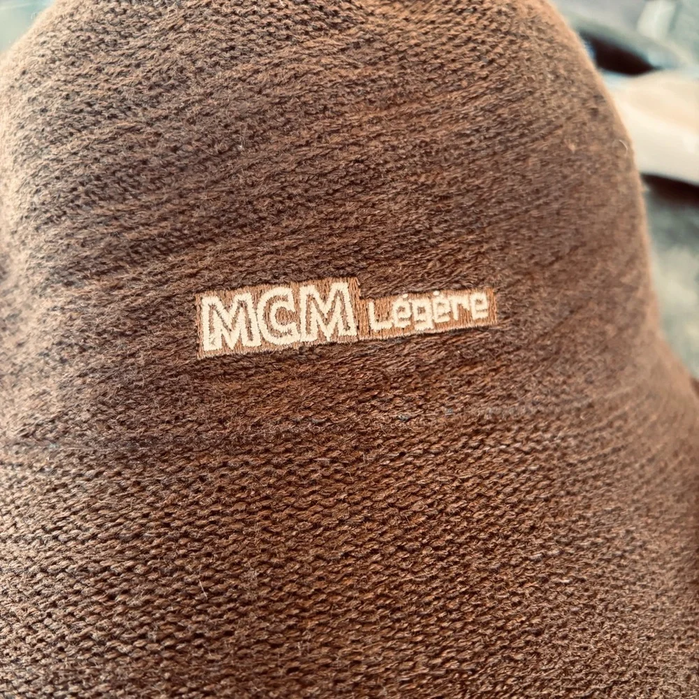 MCM Vintage MCM “Legere” Knit Bucket Hat – Rare Archive Piece